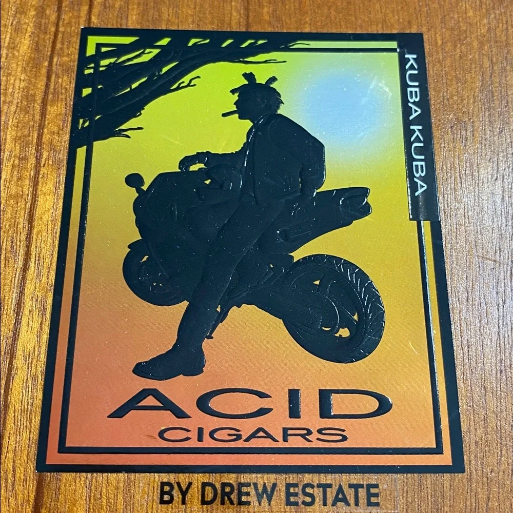 Acid Cigars by Drew Estate wooden cigar box